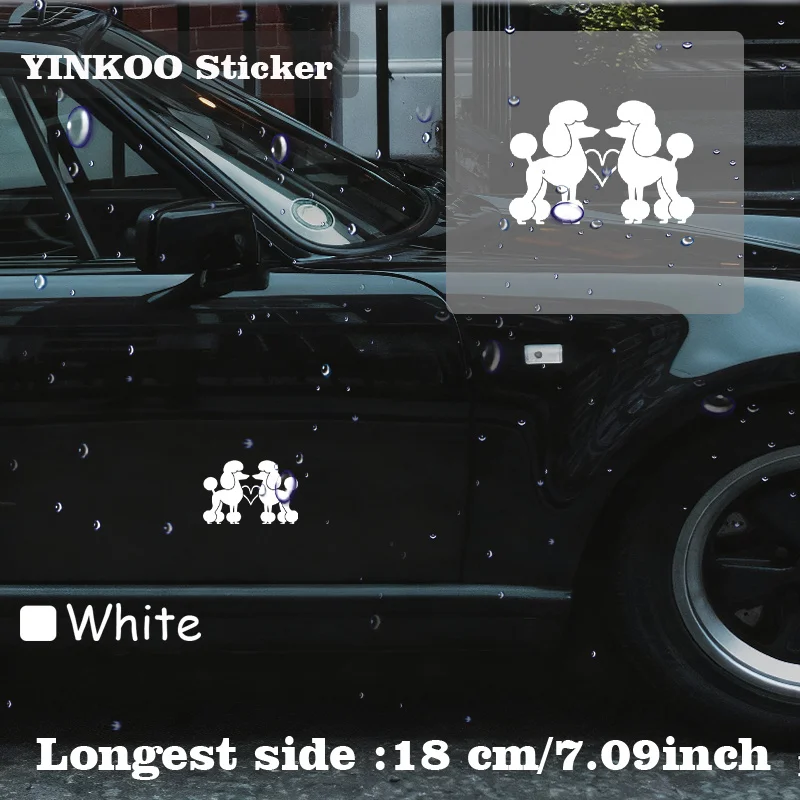 1PC Heart Shape Clear Vinyl Sticker JDM Style Waterproof UV Resistant Scratch Proof Self Adhesive Decal for Car
