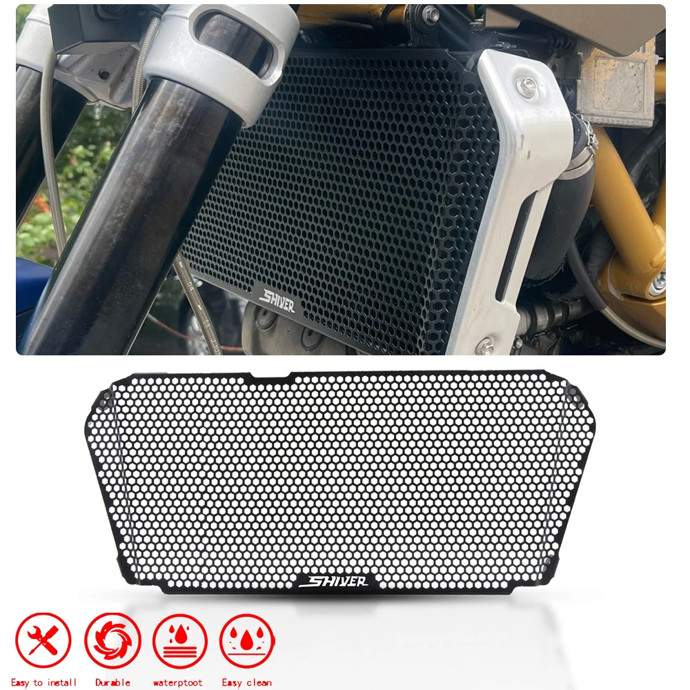 For Aprilia Shiver 750 SL750 SL 750 Shiver750 2007 2008 2009 2010 2011 2012 2013 2014 2015 2016 2017 Radiator Grille Guard Cover