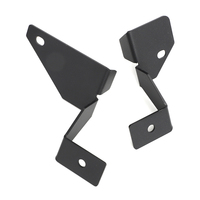 No Drill Bolt On Pillar Ditch Light Brackets Kit For Jeep Grand Cherokee WJ 1999 2000 2001 2002 2003 2004 Car Accessories