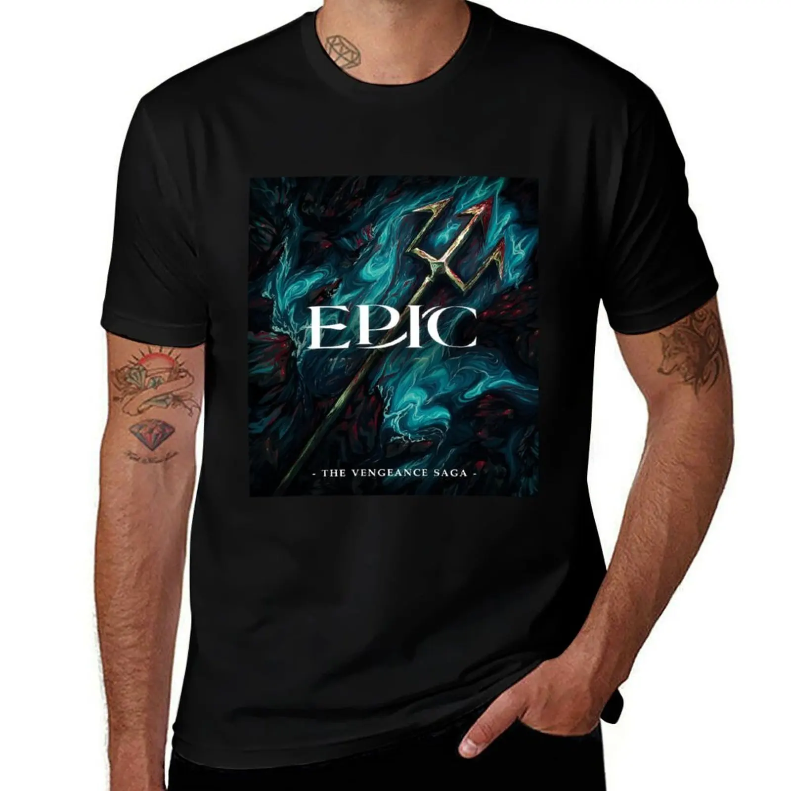 

Epic the Musical: The Vengeance Saga T-Shirt Plus Size Summer Casual T-Shirt