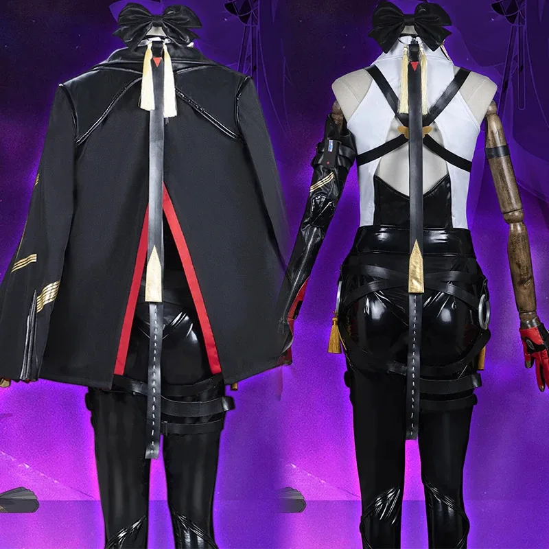 أزياء ROLECOS Game Zenless Zone Zero Evelyn Chevalier التأثيرية أزياء نجوم ليرا إيفلين النسائية لحفلات الهالوين