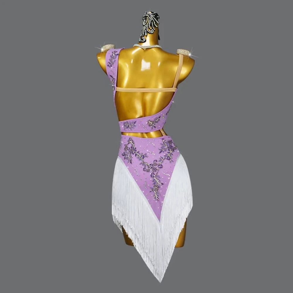 ชุดเต้นรำลาตินใหม่ปี 2025 สำหรับผู้หญิง ชุดออกงานปาร์ตี้ ชุดกีฬา ชุดคอสตูมสำหรับสาวๆ ชุดออกงานพรอม ชุดซัมบ้าสำหรับฝึกซ้อมและงานกลางคืน