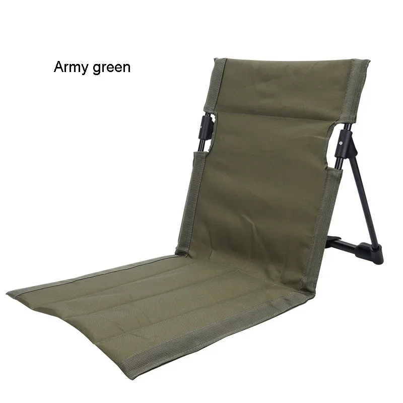 

Outdoor camping lightweight simple foldable leisure chair beach park portable chair lazy lawn mat