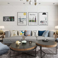 A06K TUYA Wifi Digital Decibel Sound Meter Wall Mounted Smart Noise Tester Temperature and Humidity Monitor LED Large Screen