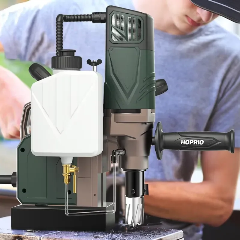 for J1C-35YE1 Magnetic Drill Brushless Motor Core Twist Drilling Strong Suction Two Control Buttons Professional