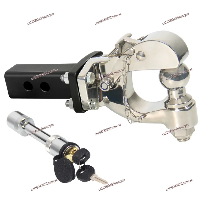 

Car Trailer Hook Off-road Modified Trailer Arm Ball Rogue Hook Trailer Traction Yacht RV Parts Square Mouth