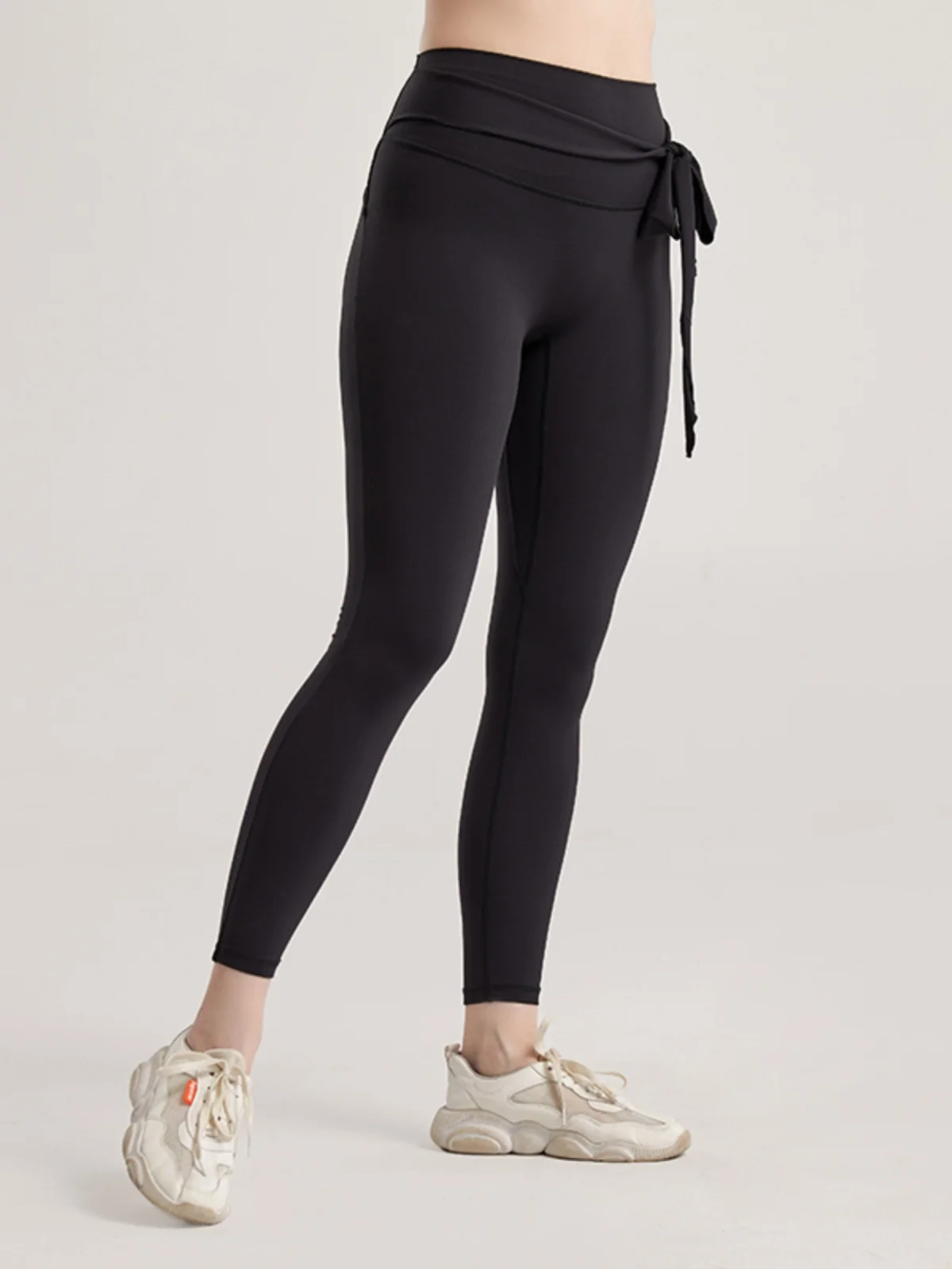 بنطلون رياضي نسائي عالي الخصر لرفع المؤخرة، بنطلون يوجا بدون خطوط ظاهرة، ملابس رياضية مريحة للبشرة وقابلة للتنفس