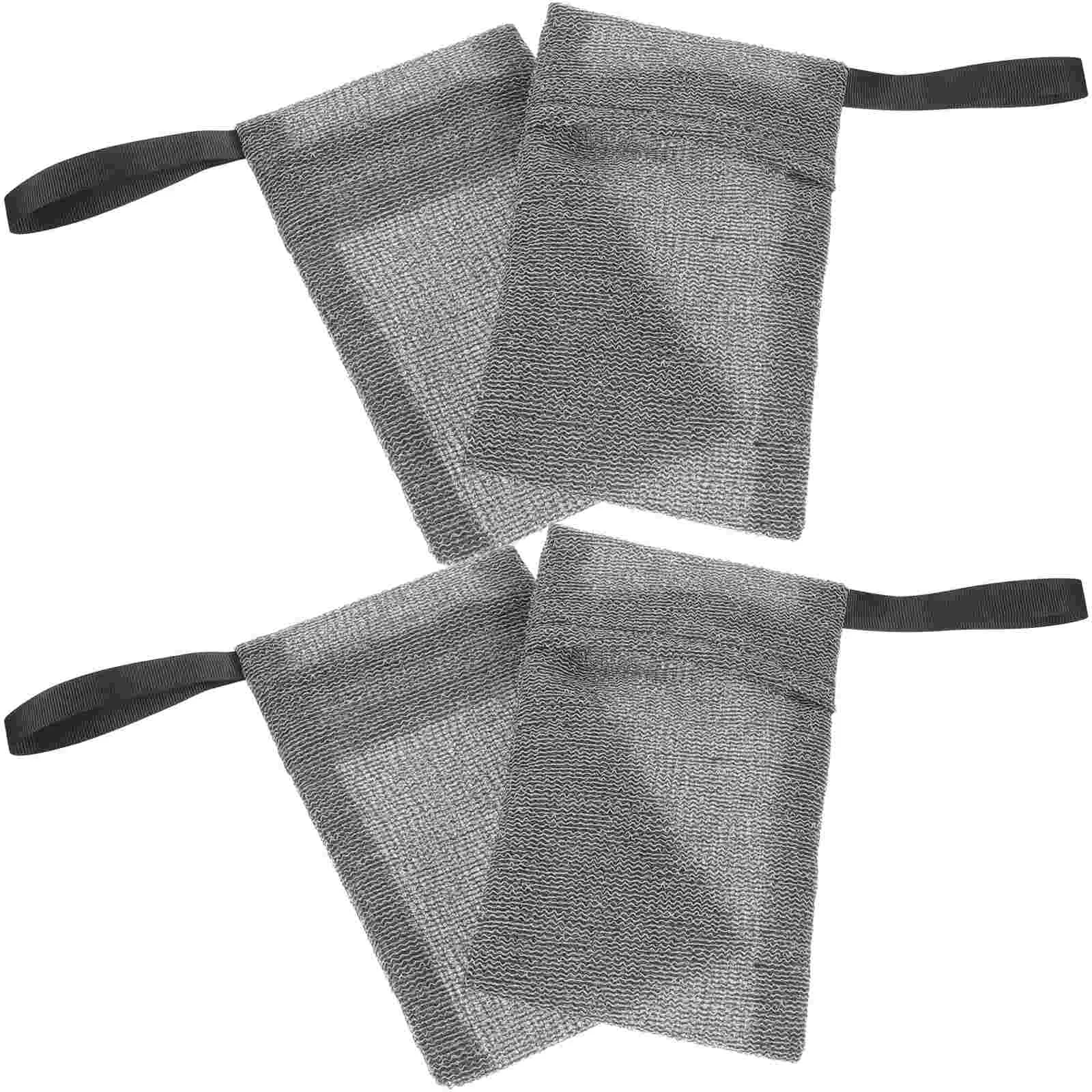 4 Pcs Soap Bar Container Dispenser Kitchen Savers Sock for Small