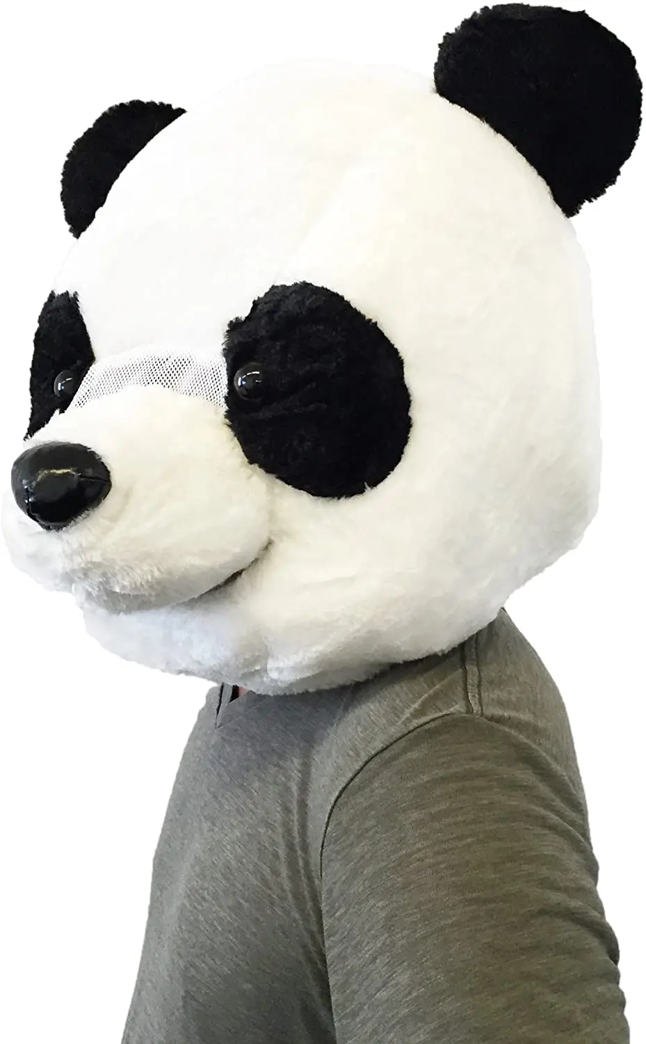 Panda Hoofd Cover Dierenkop Cover Halloween Party En Cosplay Pluche Kostuum Event En Cosplay Kostuum