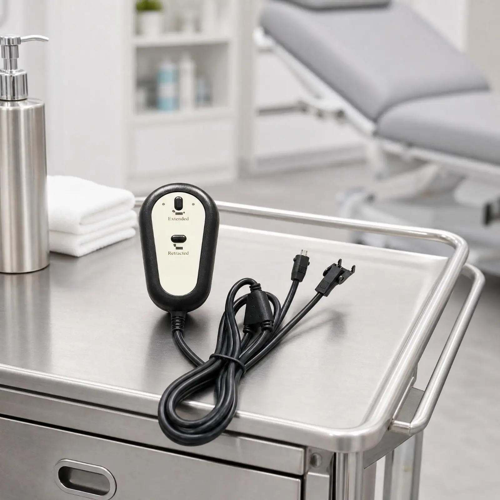 Electric Sofa Switch Wired Handheld Recliner Remote Control for Massage Chair Foot Rest Extension Button
