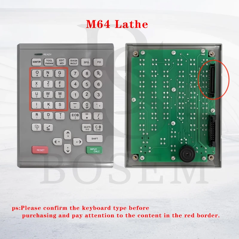 KS-4MB911A KS-4MB913A Tastatur für Mitsubishi M64 M520