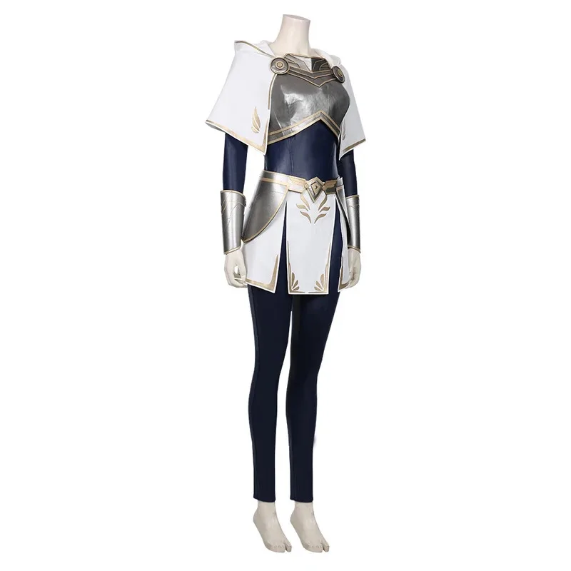 

qq78Request7Аниме игры LOL Luxanna Crownguard Косплей Женское платье Наряд Хэллоуин Карнавальный костюм для вечеринки Обувь