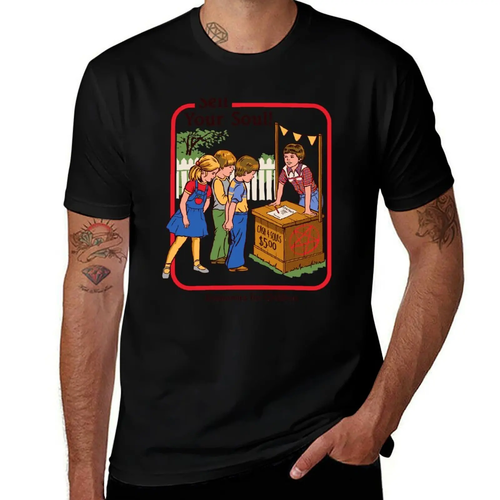Sell your Soul T-Shirt Large Size Short Sleeve T-Shirt