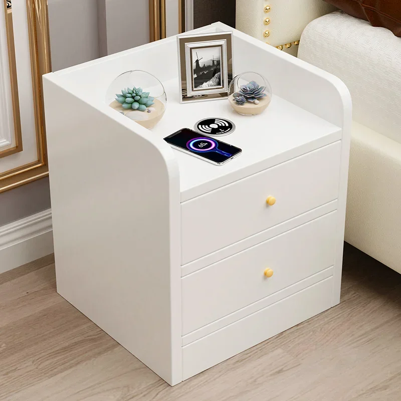 

'Modern mobile phone wireless charging night stand bedside table charger inside with wireless charging