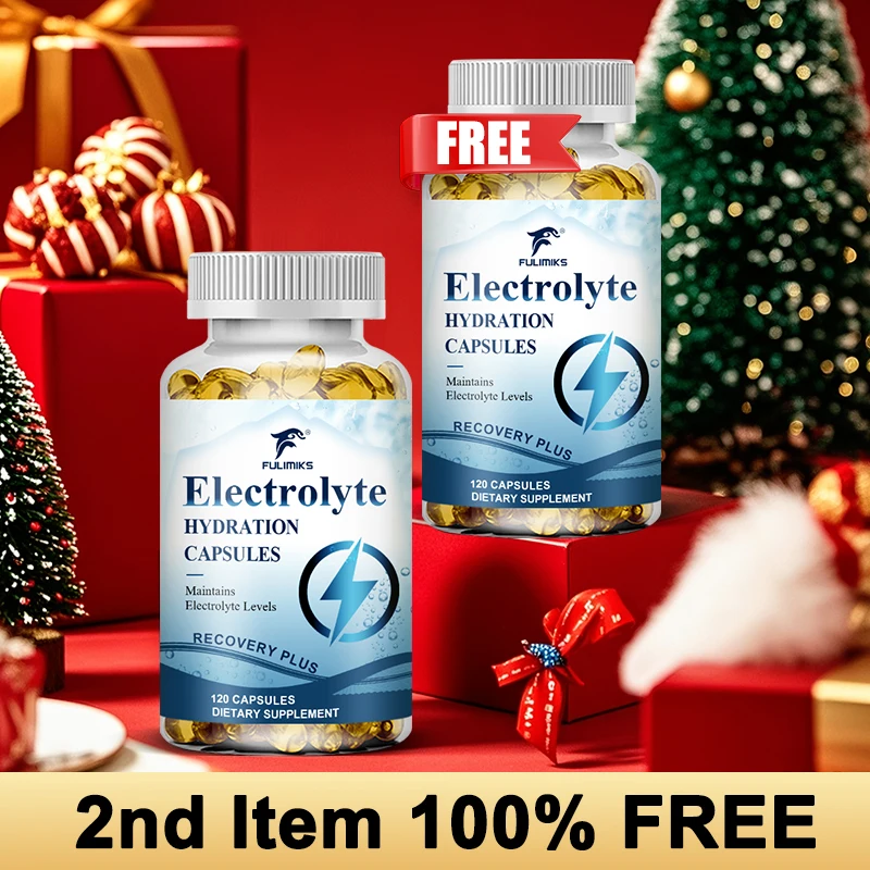 

Капсулы для электролитного увлажнения Fulimiks с витаминами B6, B12, для поддержки иммунитета, жизненной силы и общего уровня работоспособности