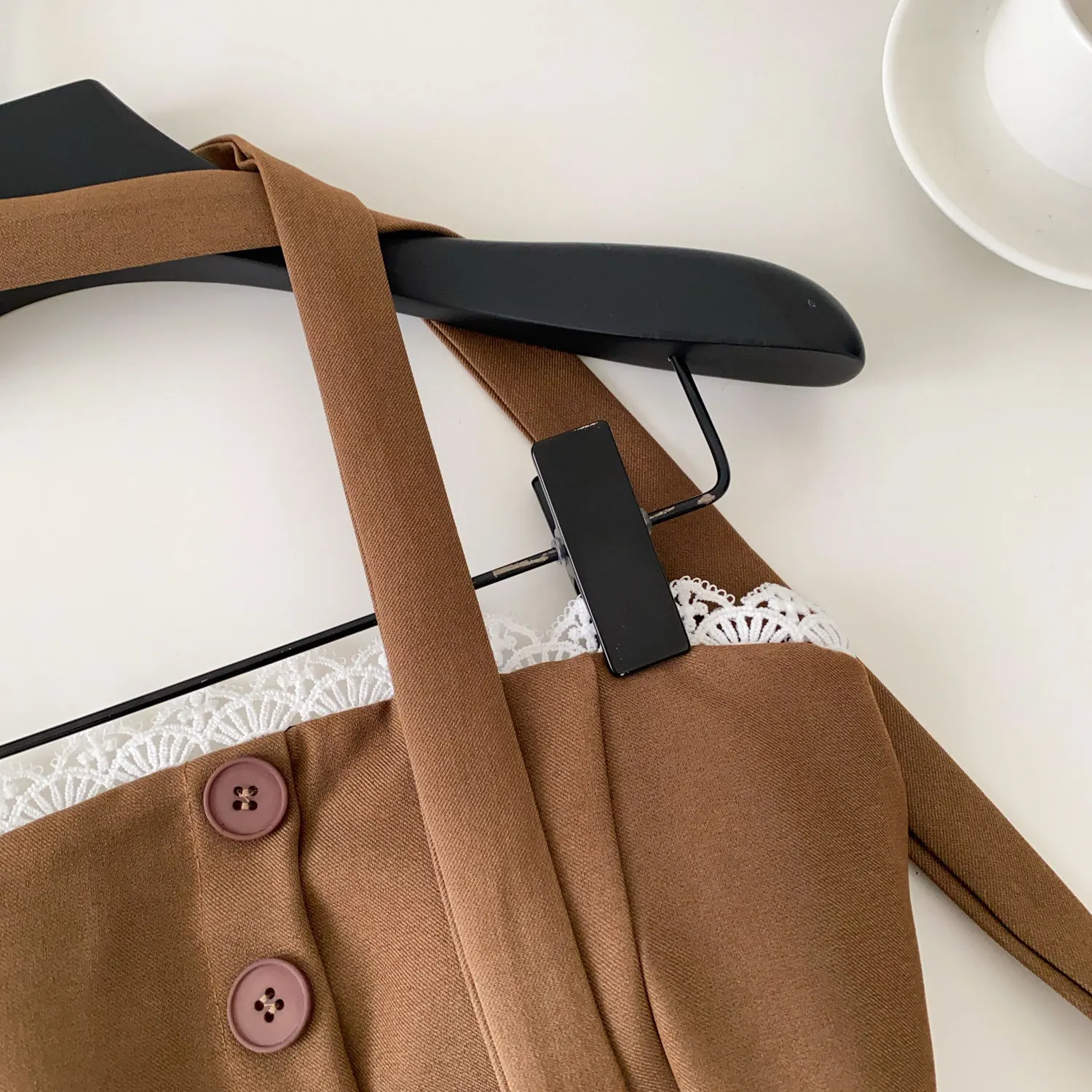 Women Chic halter Off Shoulder Chest wrapping Tank Top Fashion Sleeveless Tops summer Women Top