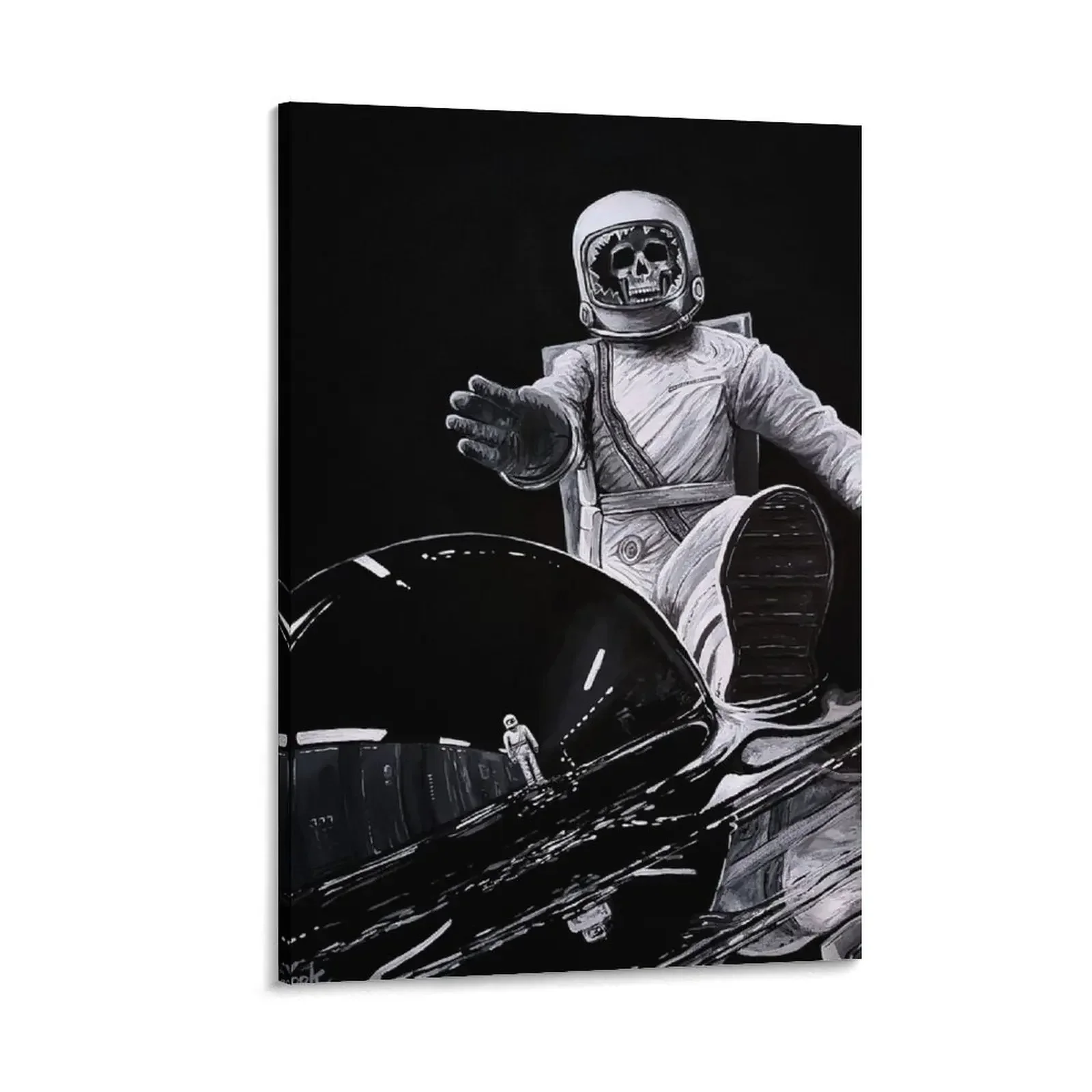 

Into The Black Canvas Painting wall frame for living room paintings wall decor Bedroom deco room decor