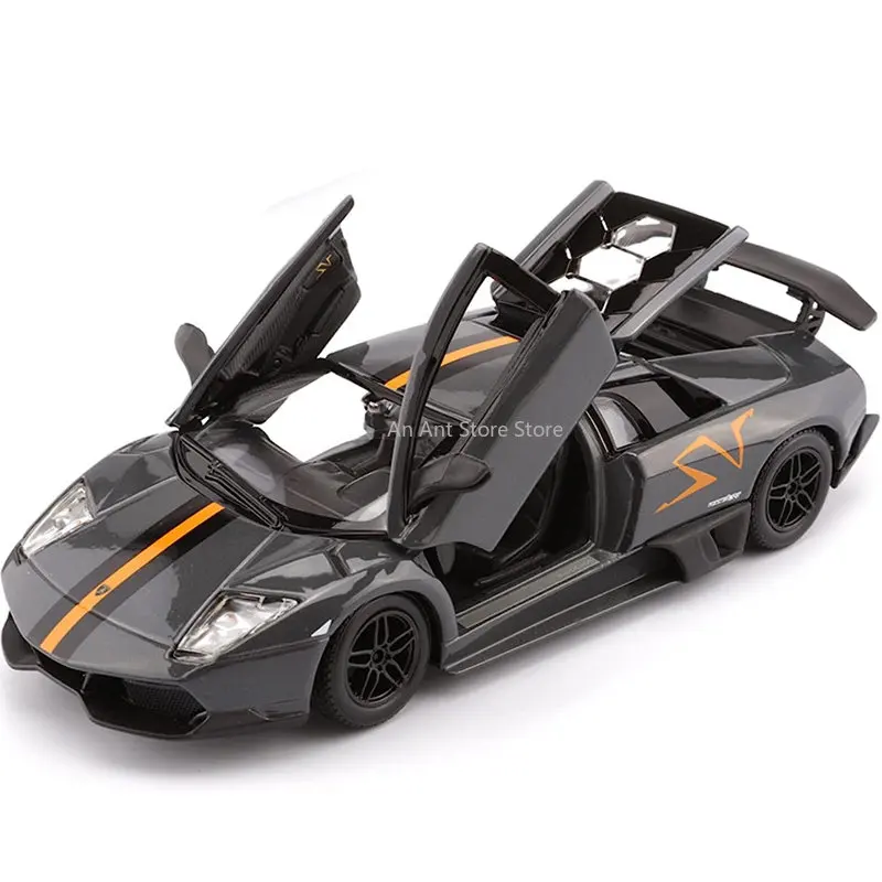 Bburago 1/24 Racing LP670-4 SV Alloy Luxury Sports Car Model, Used for Lamborghini Die-cast Metal Vehicles, Collectible Gifts