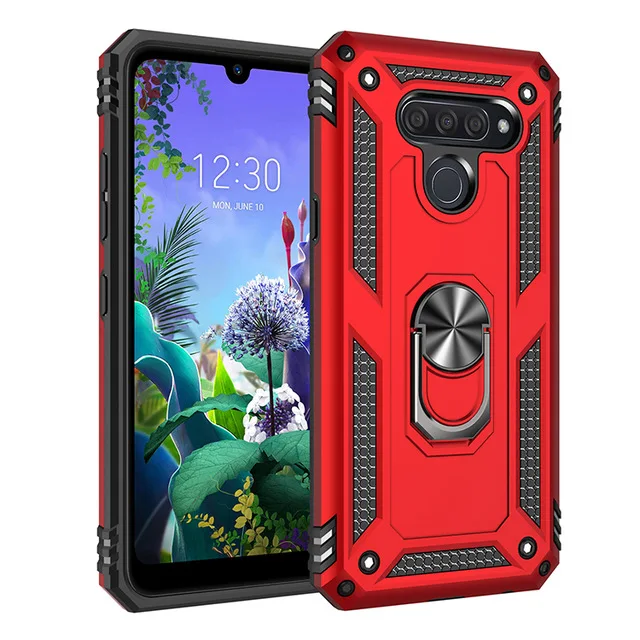 Shockproof Armor Case for LG K92 K53 K61 Q60 K50S K40S Cover Car Holder Magnetic Case LG K22 K51S K31 Q50 Stylo 7 Bumper