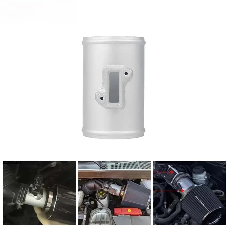 

For Nissan Honda Ford 3" 76mm Air Flow Sensor Adapter Intake Meter Mount Base Aluminum 2.5"/3" Pipe