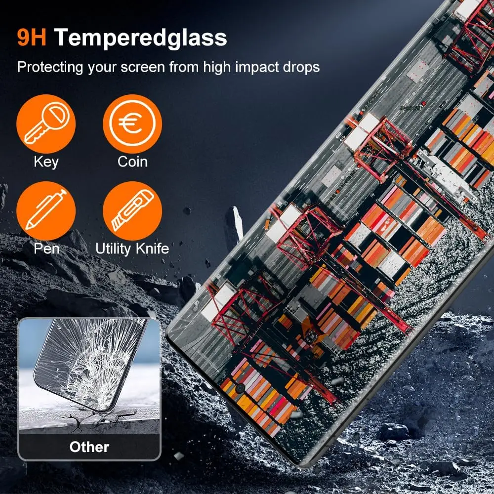 

3D Curved Four Sides Glue Tempered Glass For Huawei Honor 70 Film