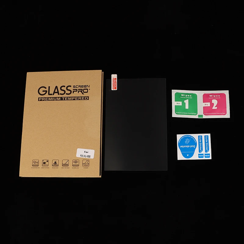 

1 комплект аксессуаров «сделай сам», защитное закаленное стекло для Asus ROG Ally/Ally X, защитная пленка для экрана от царапин