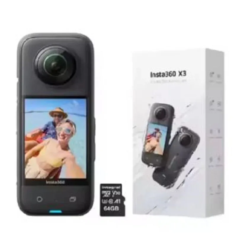 

В НАЛИЧИИ Экшн-камера Insta 360 X3, видео 5,7 К, 10 м, водонепроницаемая стабилизация потока, Insta 360 One