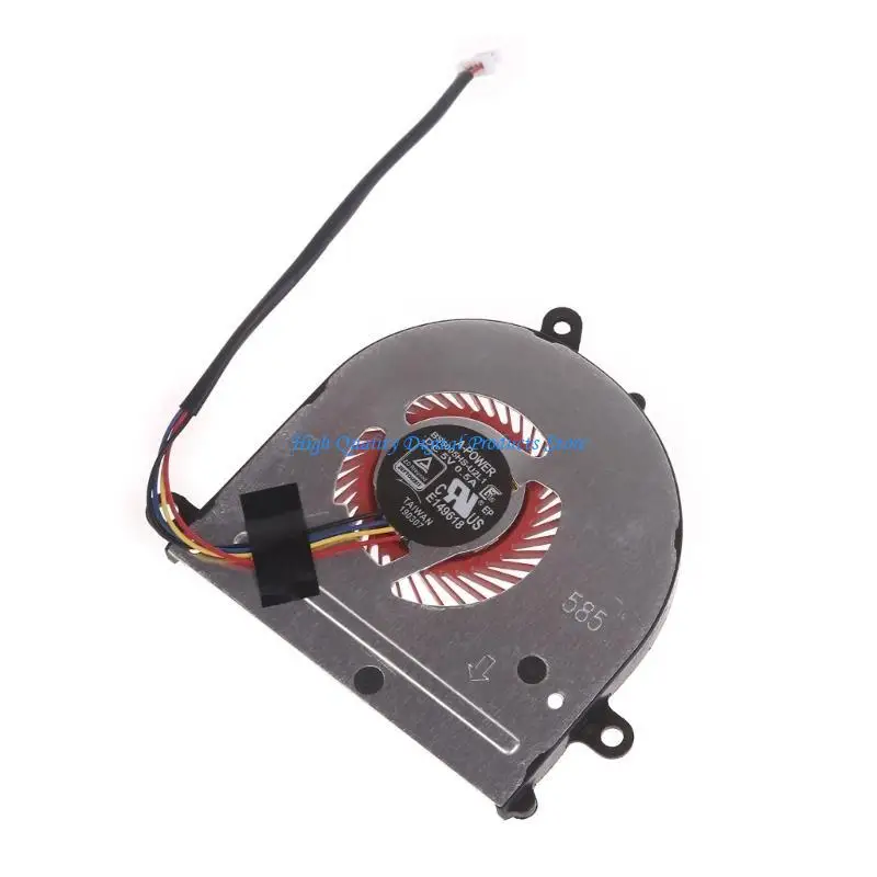 U2JE Laptop CPU Radiator DC5V 0.5A 4 pinos resfriamento para MSI MS-14B1 MS-14B2