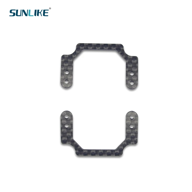 Self Made Tamiya Mini 4WD Accessories 1.5mm Carbon Fiber U-Shaped Inner Suspension Reinforcement For MS Chassis Reinforcement