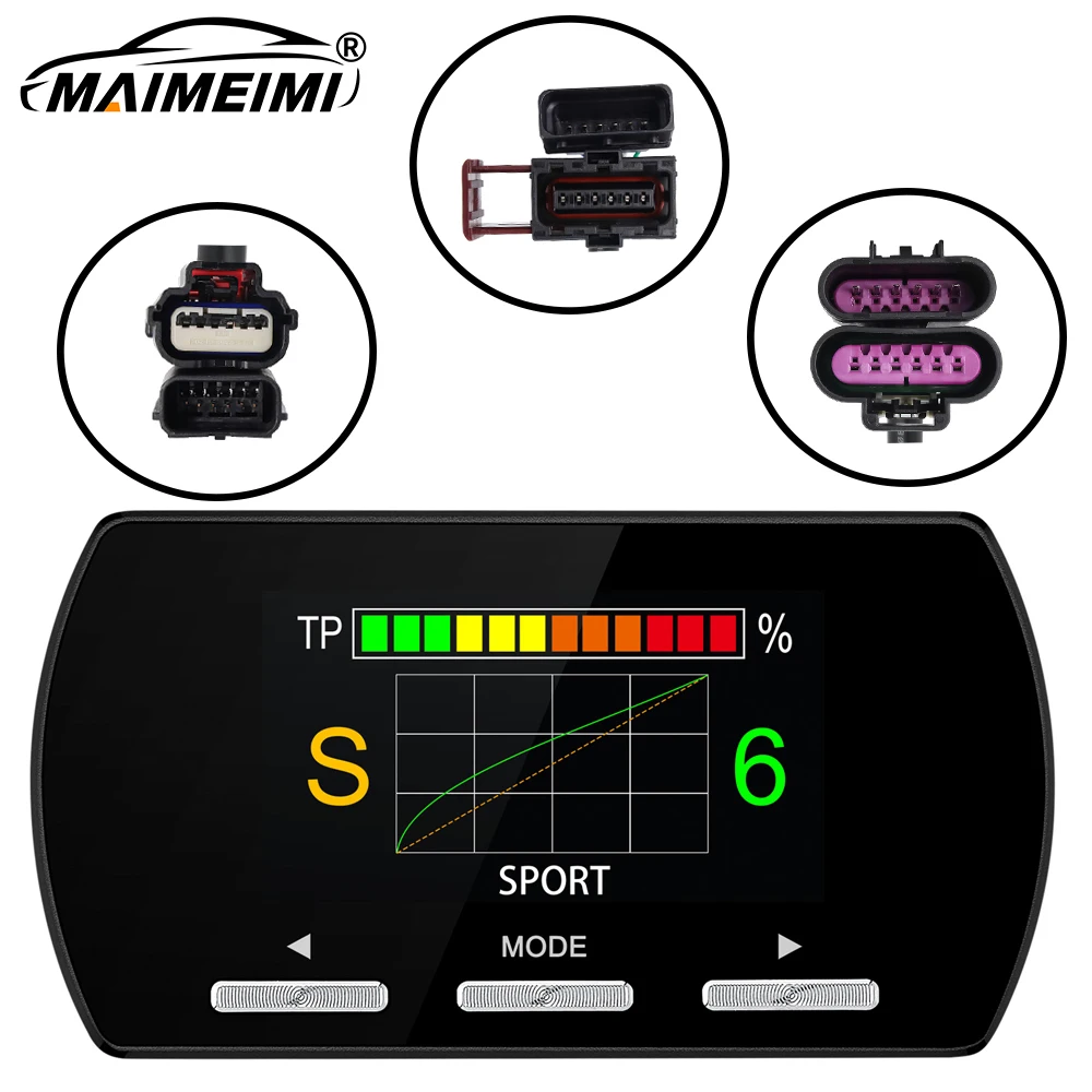 

F2 Electronic Throttle Controller Racing Sprint booster 9 Drive 5 Modes Throttle Response Power Tuning Part For VOLVO Plug Play