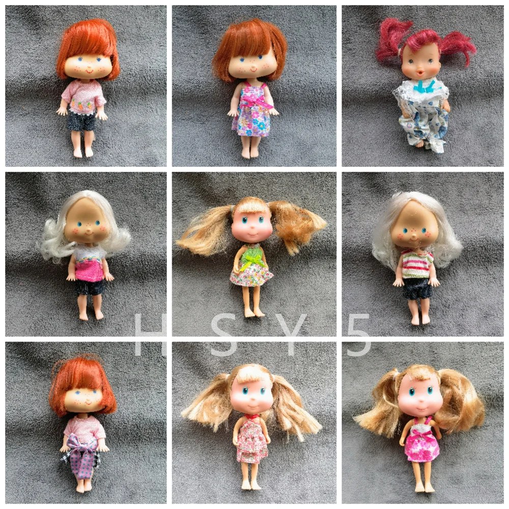 ตุ๊กตาสตรอเบอร์รี่12cm ~ 14.5cm แบบดั้งเดิมพร้อมกิจกรรมหลากหลายสำหรับเด็กเล่นของเล่นของขวัญ