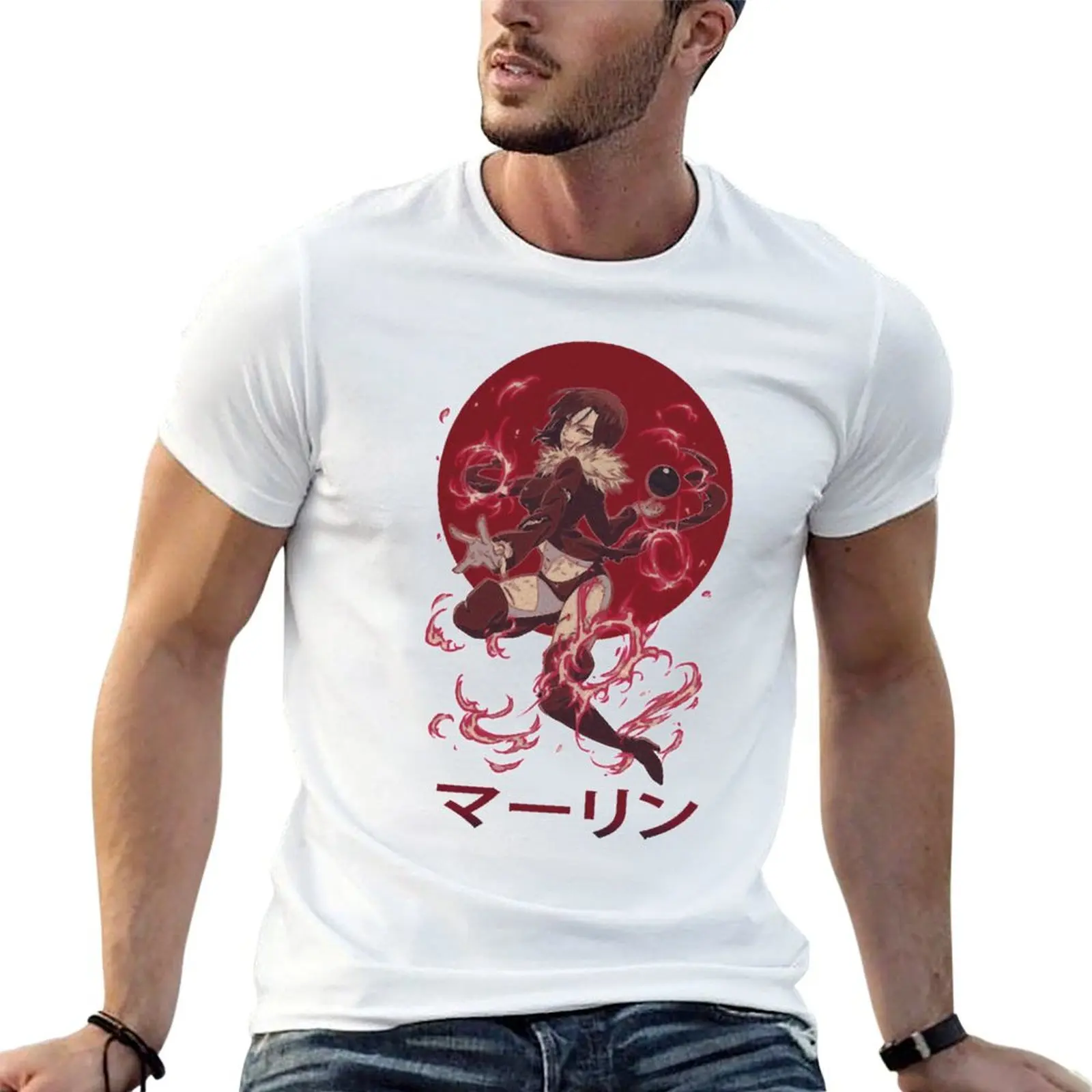 Merlin Nanatsu No Taizai The Deadly Seven Sins T-Shirt t shirt personalised t shirt man cotton anime t shirts for man T-shirt