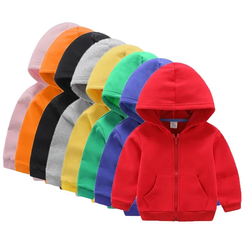 

2023 New Solid Kids Jacket for Girls Toddler Children Teenager Boys Velvet Winter School Outerwear Fashion Winter Coat 8 12 14Y