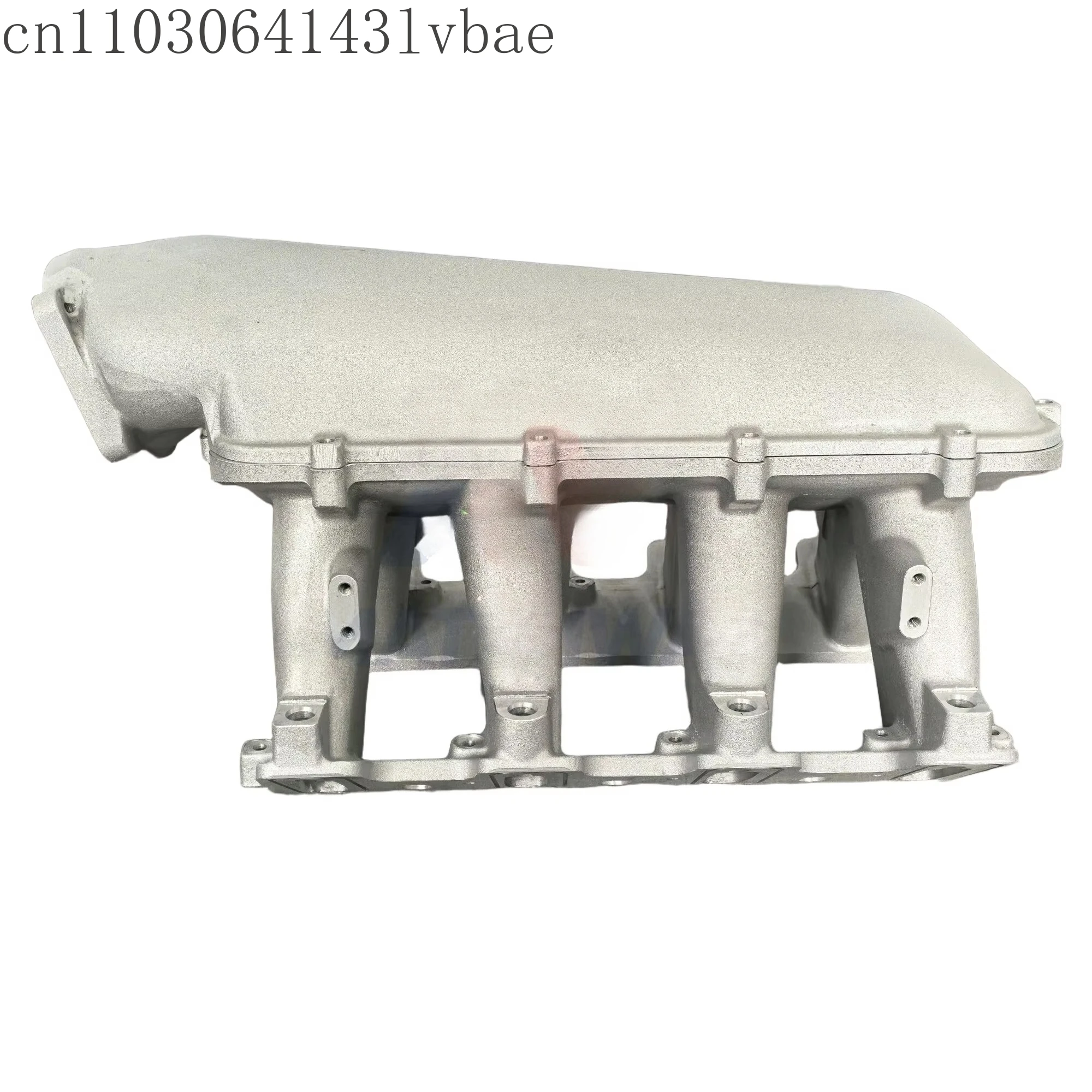 Silver Satin Aluminum Hi-Ram EFI Intake Manifold With Fuel Rail Kit for LS3 L92 LS Series Engine
