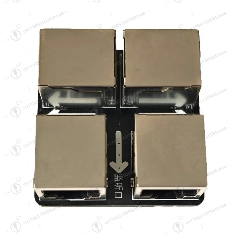 Mirrored Traffic Ethernet Capture Hub IPTV Source Hub TCP/IP Packet Capture Compatible with Wireshark