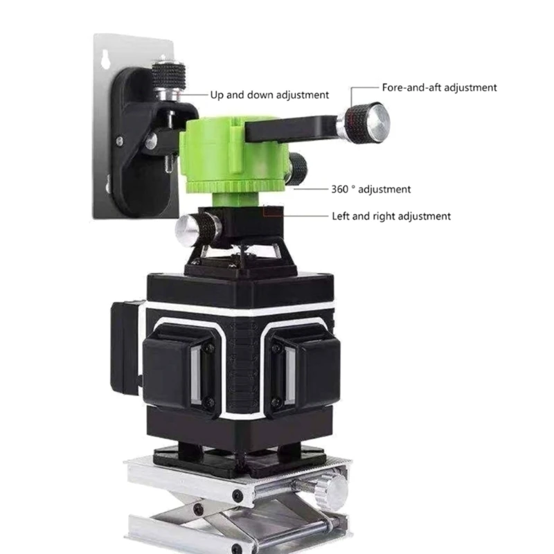 Laser Level Adjustable-Magnetic Stand Holder Mount Wall Bracket for 8 12 Line Laser Level 1/4'' Thread Bracket Drop Shipping