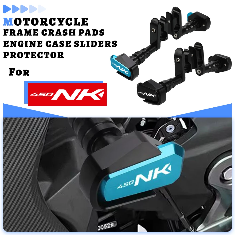 

FOR CFMOTO CF MOTO 450NK 450 NK 450 NK450 2023 2024 2025 Engine Protection Cover Frame Sliders Crash Pad Falling Protector Guard