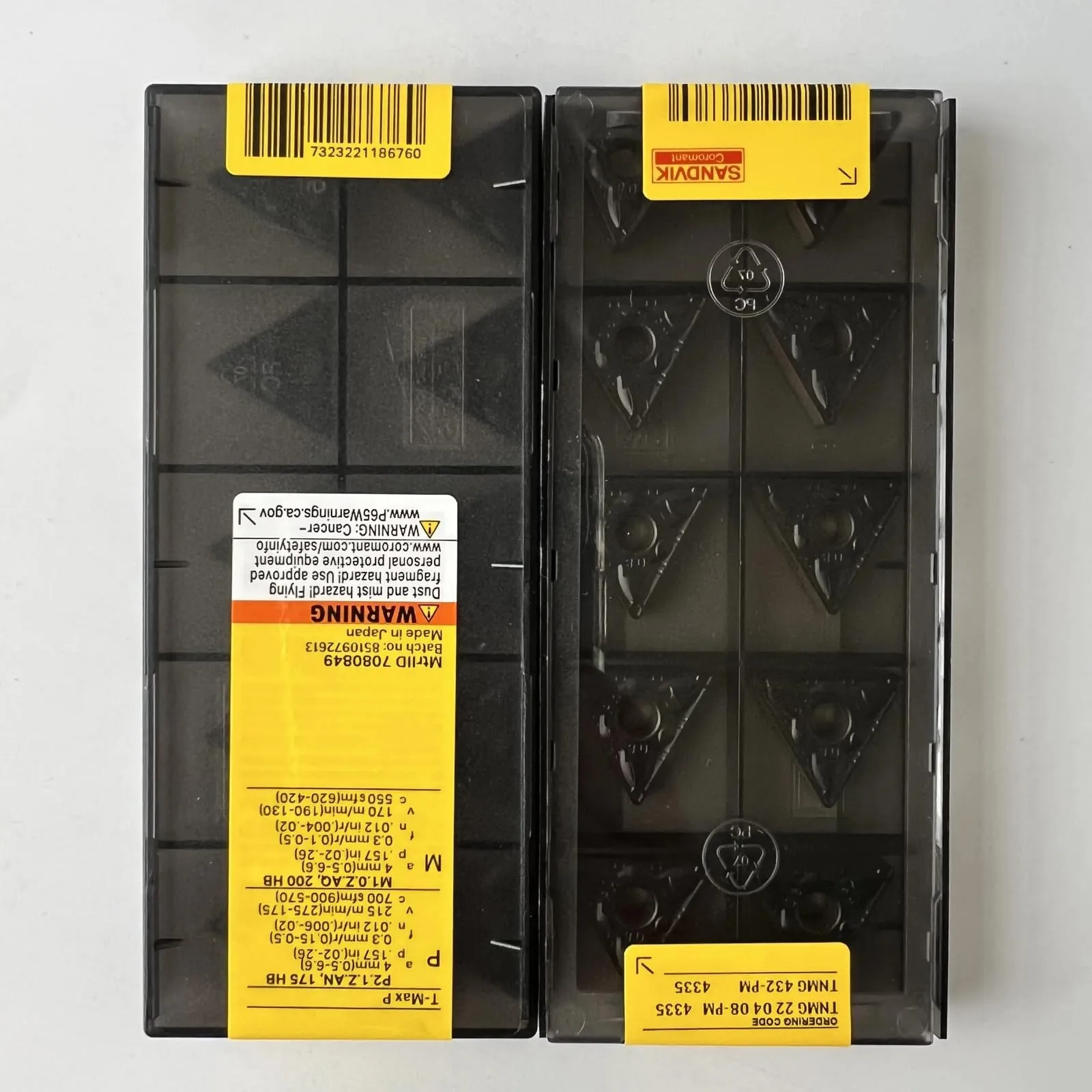 

TNMG220408-PM 4335 / CNC lathe carbide blade 10 Pcs