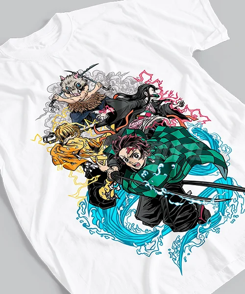 T-shirt for Anime Demon Slayer: Equipo principal Cazadores de Demonios