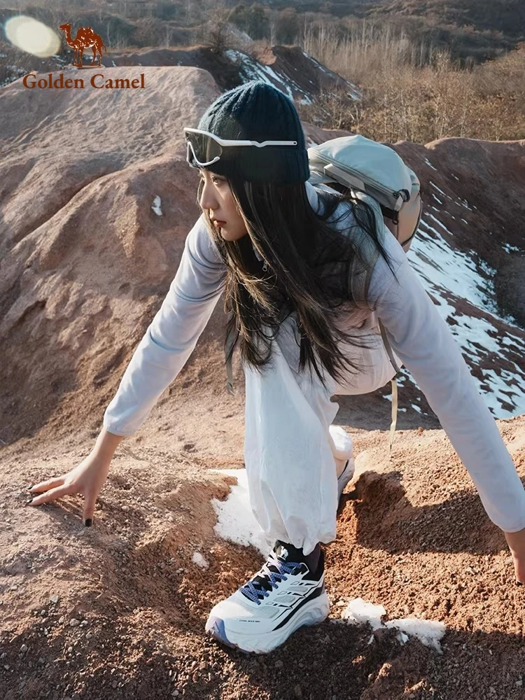 ゴールデンキャメル ジョギングスポーツシューズ 女性用 長距 - Anti Slip Trail Running Sneakers のレビューと価格