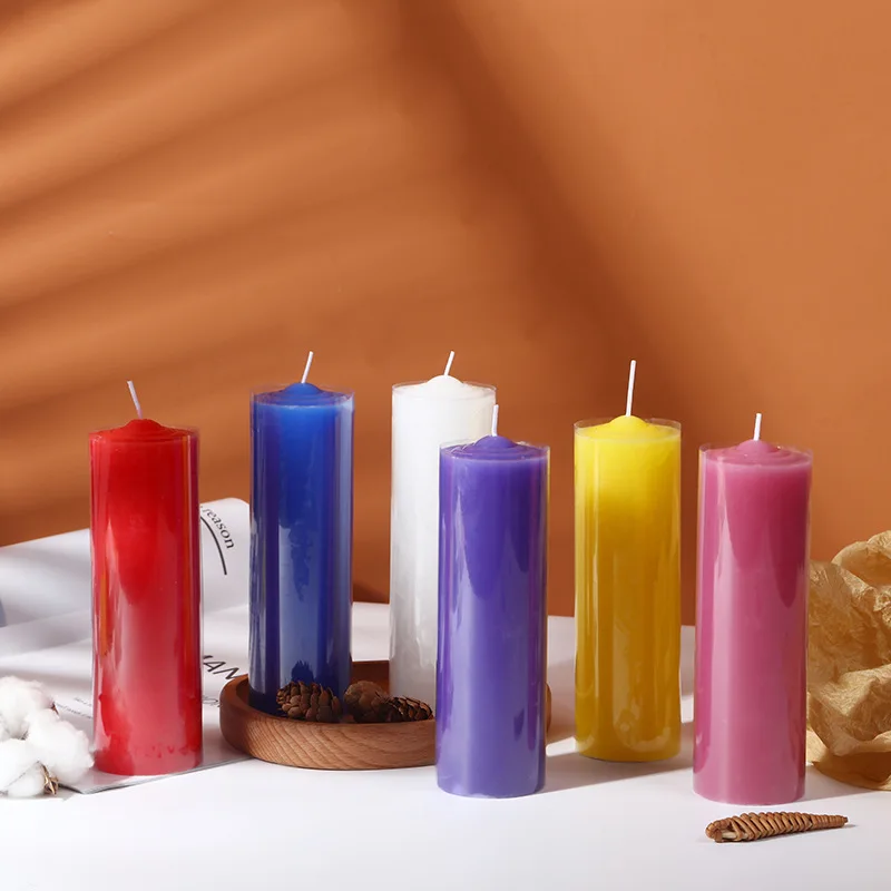 Smokeless Pillar Candles for Emergency Home Decoration Church Candles for Praying Soy Wax