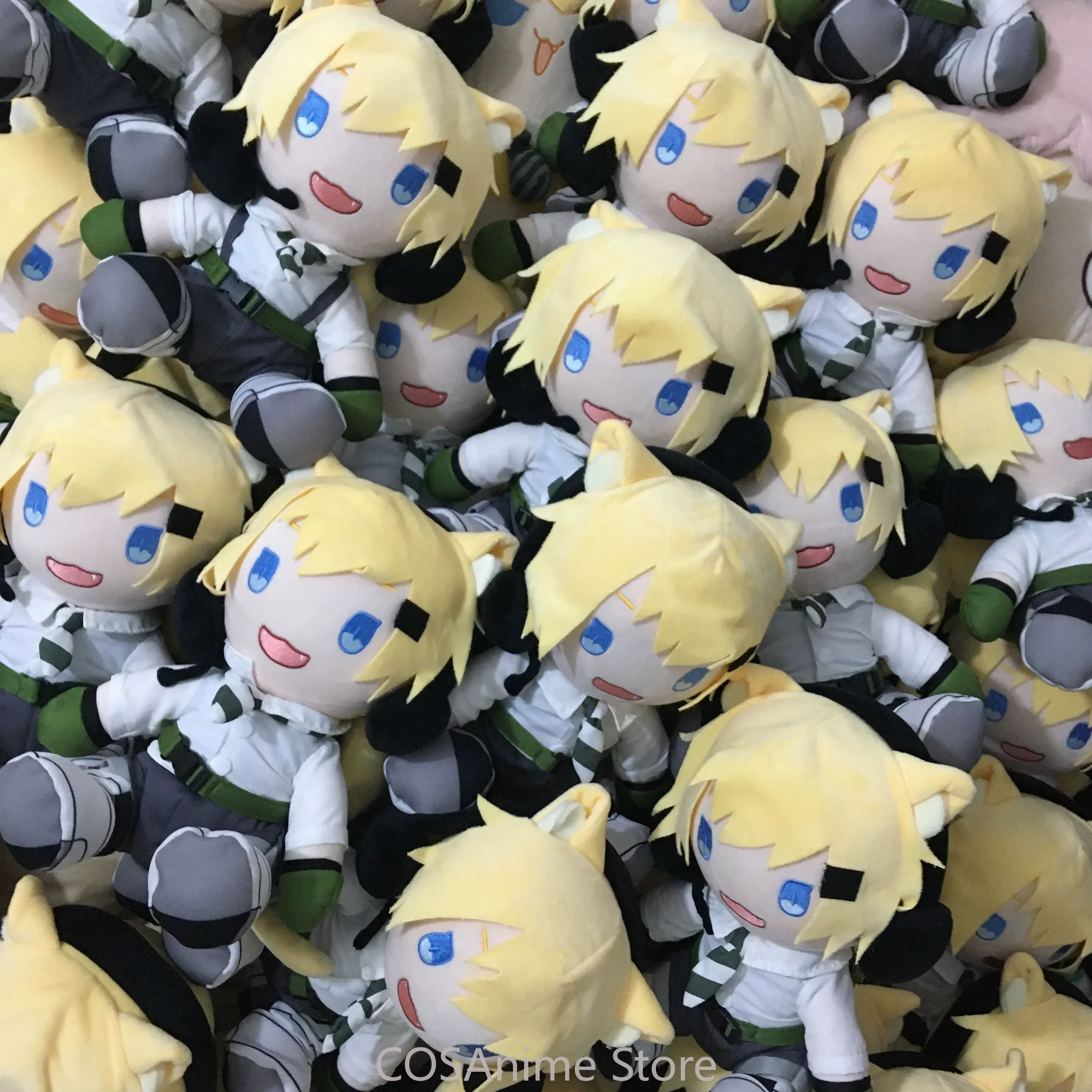 

Kawaii IDW Betty Cat Series для девочек Frontline, поза для сидения Fufu, плюшевое очаровательное мультяшное платье, хлопковая подушка, подарок для фанатов, 20 см