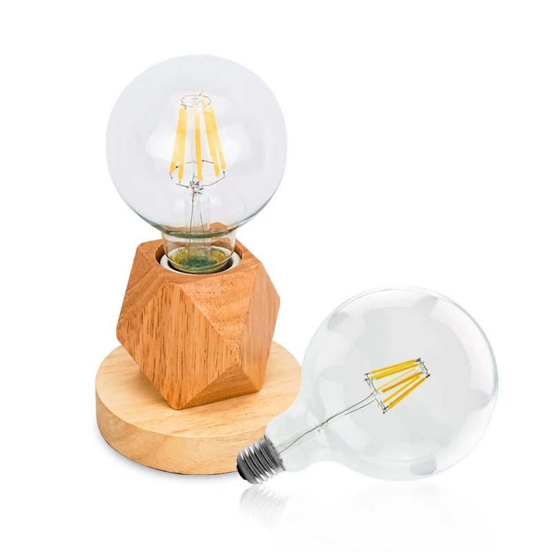 Bombiilas Retro Edison Filament LED Light Bulb E27 AC 220V 240V G80 G95 G125 Globe Light Glass Bulb 2W 4W 6W 8W Lampara LED Lamp