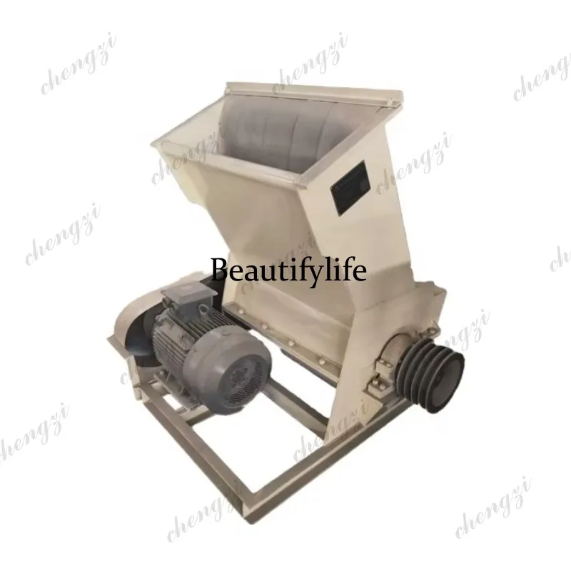 European Industrial Automatic Wooden Pallet Shredding Machine/Reclaimed Wooden Tray Crusher/Waste Wood Stock Shredder With Nails
