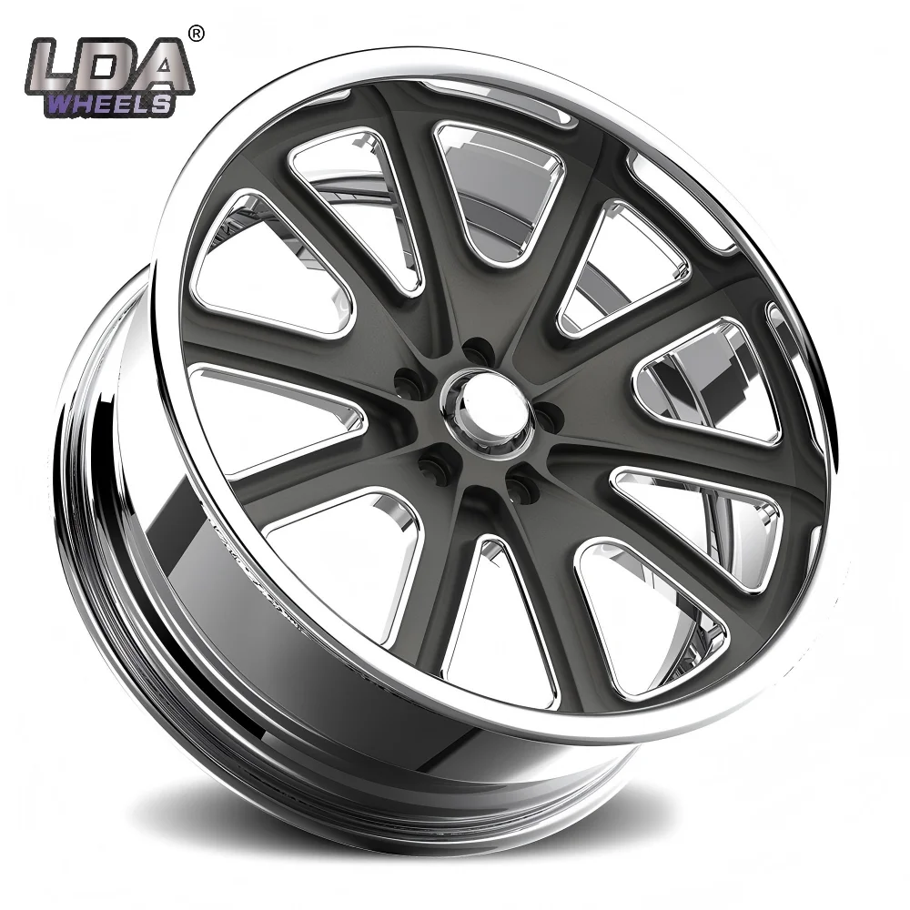 Custom Private Label H-Spoke Pickup Truck Forged Rims Sample For Global DistributorsW205,W213,W166,X156,W257