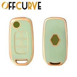 Key Cover Car Key Case Protective Cover for Renault Captur Megane Sandero Stepway Logan Clio 5 2022 Arkana 2020 2021 Kwid 2023