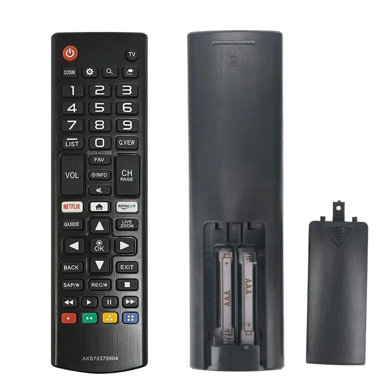 Télécommande universelle de remplacement AKB75375604 pour téléviseur intelligent 4K, remplace la télécommande AKB75675301 AKB75675304 AKB76037605 AKB74915305
