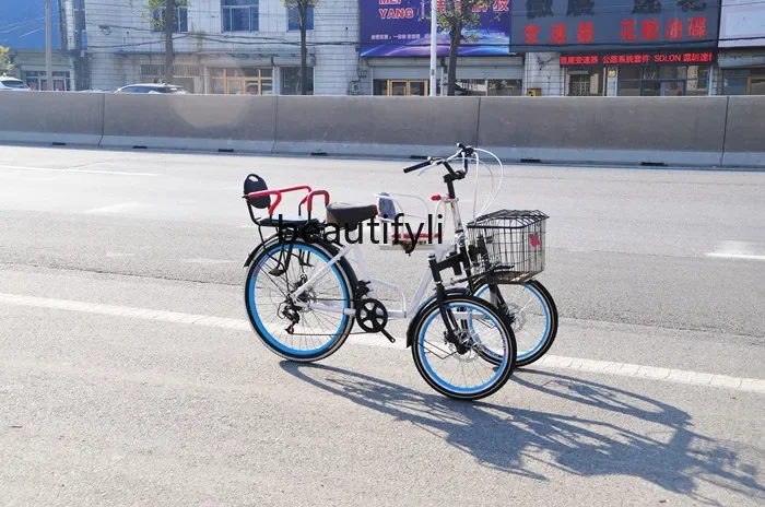 Inverted Three-Wheeled Bicycle, Human Scooter for Middle-Aged and Elderly People  Disc Brake, Variable Speed Pick-up