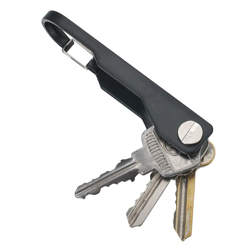 Smart Key Receiver Key Clip Key Accessories Printable Logo Car Key Holder Key Organizer Porta Chave Keychain Bag Car Key Bag A-8