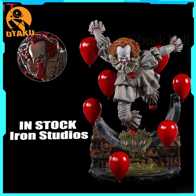 1/10 استوديوهات الحديد فيلم ستيفن كينغز إت بينيوايز جوكر عمل الشكل أنيمي الشكل بولي كلوريد الفينيل تمثال جمع نموذج مكتب لعبة هدية